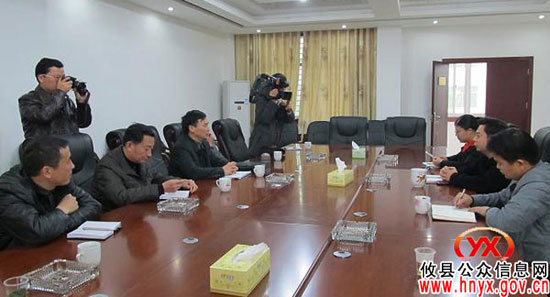 攸县人大常委会有关领导到石羊塘镇视察工作