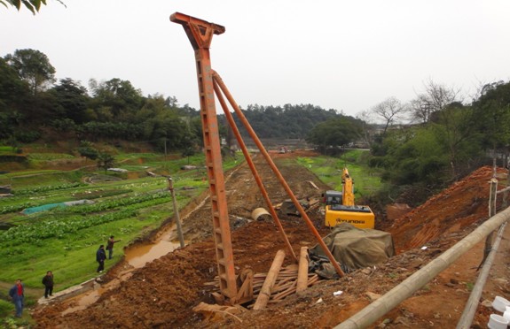 我区城际铁路全线集体土地交地