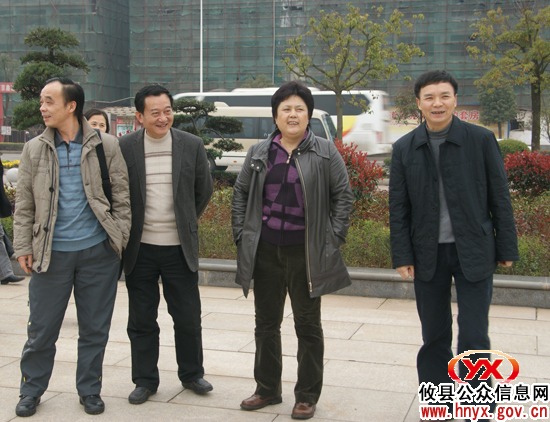 市人大常委会副主任王丽沙一行来攸县调研