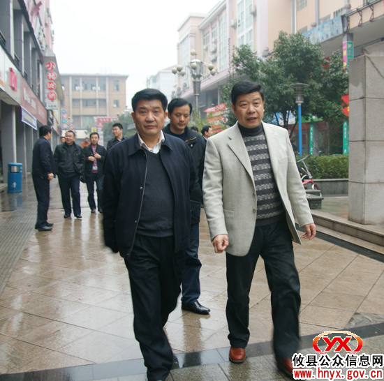 岳阳市副市长韩建国一行来考察工作时对攸县好评如潮