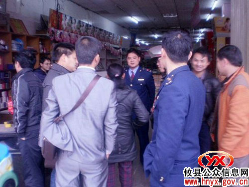 攸县皇图岭工商所采取措施平息辖区食盐涨价抢购风