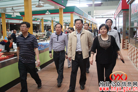 省商务厅张军民一行来攸县进行专项工作督查验收