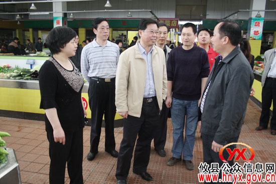 省商务厅张军民一行来攸县进行专项工作督查验收