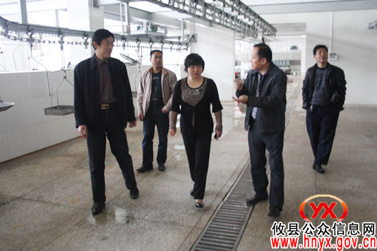 汤小红一行深入“尧乡农业”考察指导工作