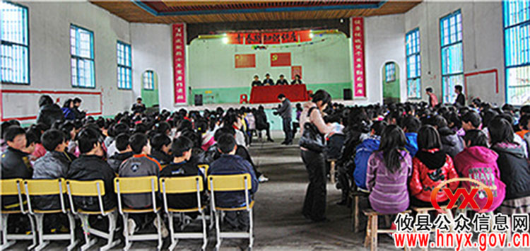 攸县大同桥镇开展“计生国策进校园”教育活动