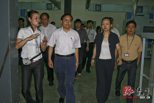 省政协副主席武吉海来炎调研县域经济转型发展