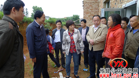 国务院三峡办张宝欣一行到攸县网岭镇调研移民工作