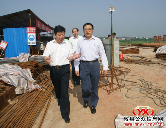 省政协副主席武吉海来攸县视察指导工作