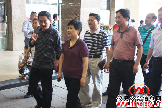 邵阳市隆回县组团来攸县考察城乡环境卫生整洁工作