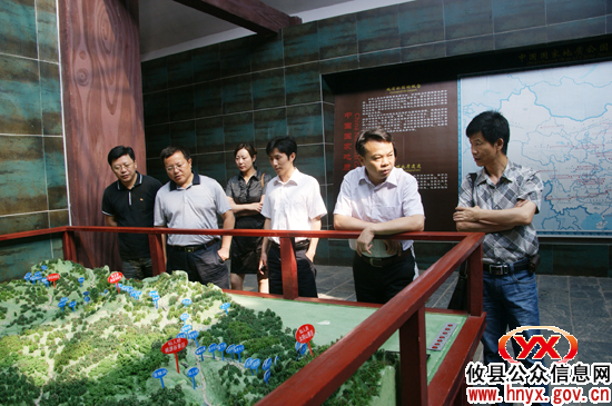市政府韦大乐一行来攸县督查指导工作