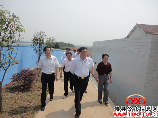 省水利厅原厅长王孝忠一行来攸县调研水利工作