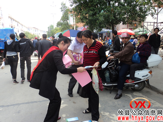 攸县丫江桥镇计划生育协会开展计生宣传活动