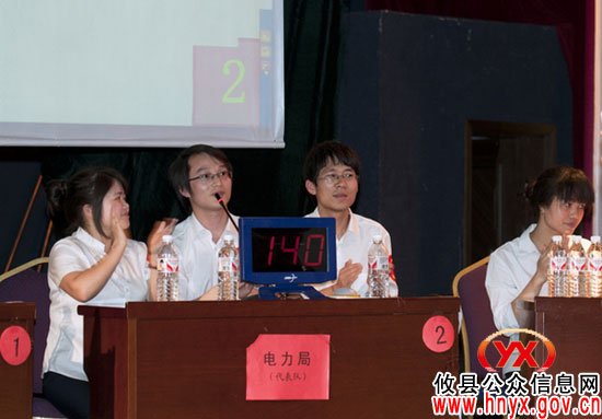 攸县电力局勇夺全县工商法规抢答赛二等奖