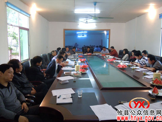 攸县酒埠江镇召开村支部书记座谈会 部署相关工作