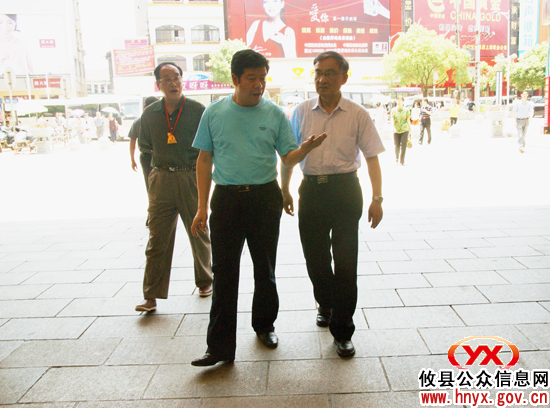 省老领导刘亚南一行前来视察并盛赞攸县变化真大