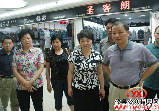 衡阳市党政代表团来攸县考察城乡环境卫生整治工作