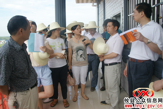 省人大常委会调研组来攸县进行开展专题调研