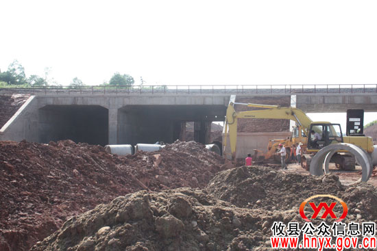 攸县县城内环路建设进度稳步推进