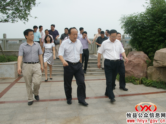 武汉市蔡甸区考察团来攸县考察“城乡一体化”建设