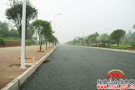 攸县县城内环路已基本建成通车