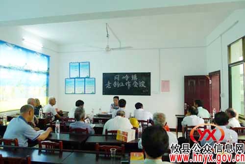 攸县网岭镇召开老龄工作会议