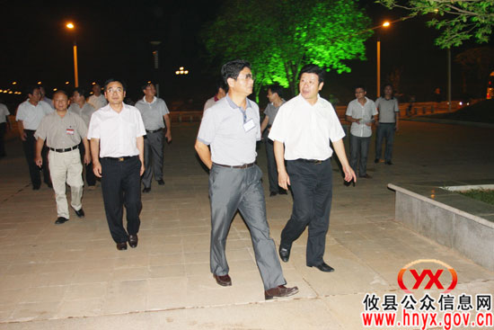 今晚，株洲百余名“一把手”齐聚梅城赏夜景