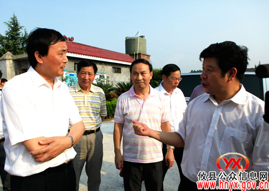 副省长徐明华一行来攸县视察农业和农村工作