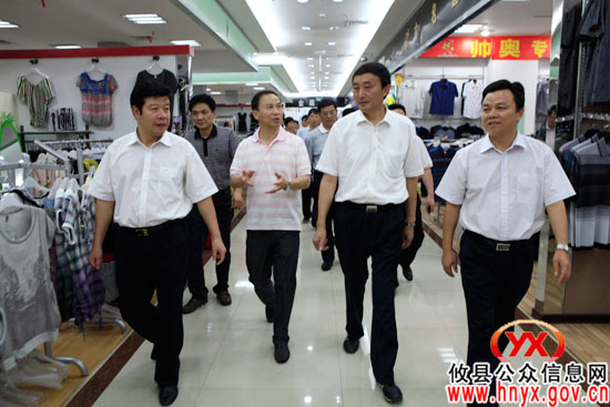 副省长徐明华一行来攸县视察农业和农村工作