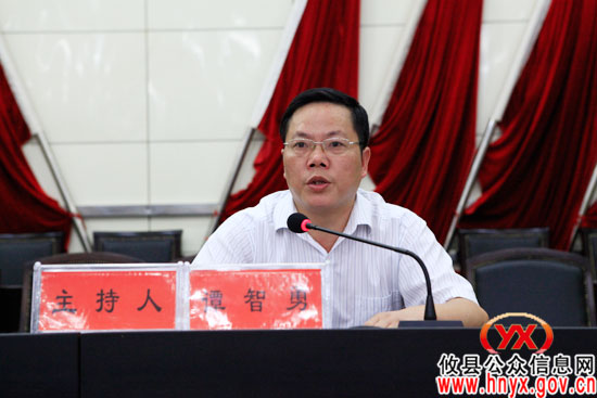 胡湘之在全县“三创四化”工作调度会上要求“四个进一步”