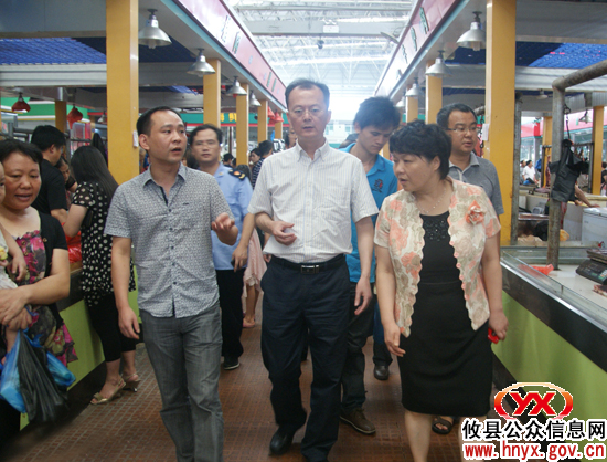 市督查组来攸县督查调研食品安全监管工作
