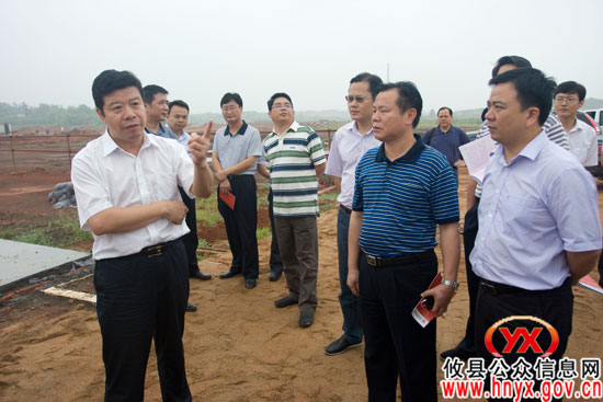 全市重点工程流动现场会今日在攸县举行