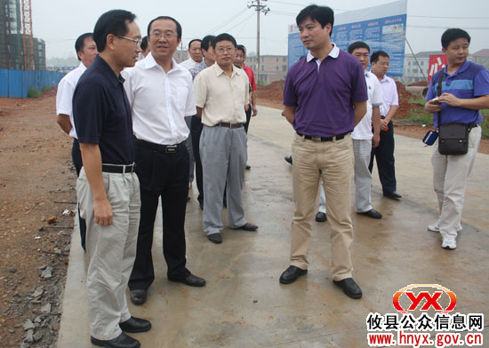 “广钢公司”副总经理林灵一行来攸县考察