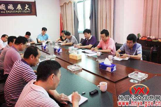 胡湘之率有关办点单位负责人到新市镇现场办公