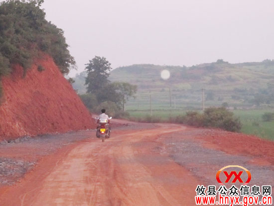 攸县石羊塘镇林虎公路正式通车