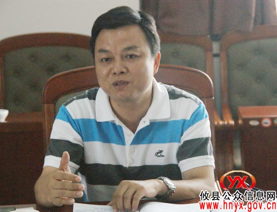 胡湘之一行专题听取全县增收节支和“小金库”专项治理工作汇报