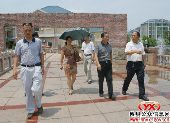 衡阳常宁市组团来攸县考察城乡建设和卫生整洁工作
