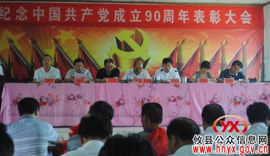 庆“七&middot;一”：攸县莲塘坳镇召开纪念建党90周年暨表彰大会
