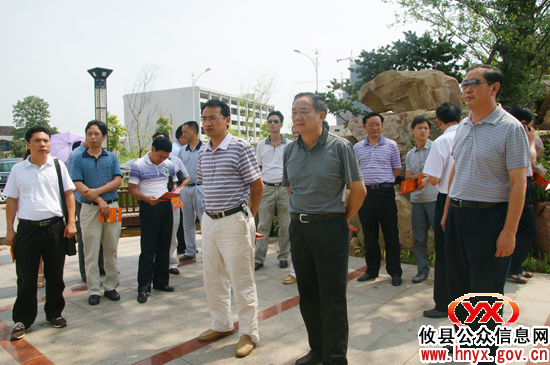 衡阳常宁市组团来攸县考察城乡建设和卫生整洁工作