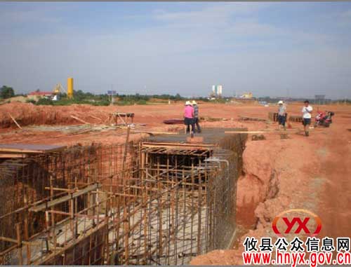 攸县公路局承建迎宾大道路基工程已完成九成