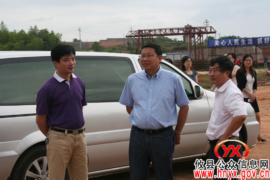 株洲清水塘工业区产业转移工作调研组来攸县考察调研