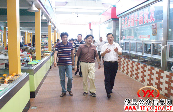 邵阳市大祥区委副书记李桂楚率团来攸县考察城乡建设与管理