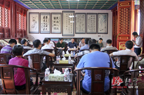 精心组织 认真协调 不遗余力建设好炎帝陵公祭区＂福林＂一期工程