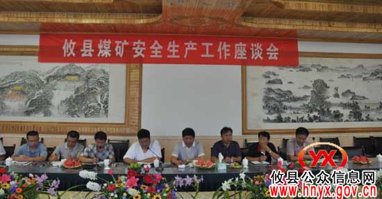 攸县煤炭局对煤矿安全生产工作进行座谈讨论