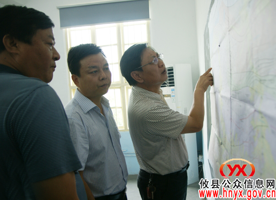 胡湘之一行到大唐华银攸县能源有限公司现场办公