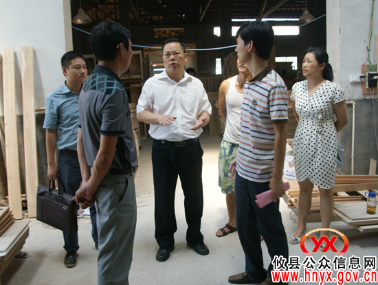 谭智勇在鸭塘铺乡视察基层团工作时要求做到“四个下功夫”