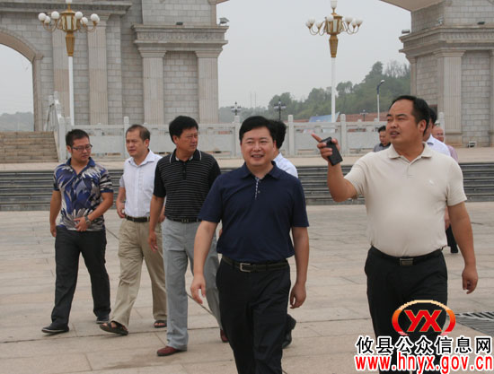炎陵县委常委、常务副县长王勇明率团来攸县考察
