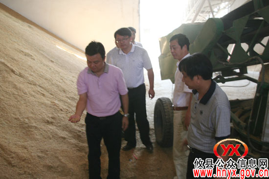 胡湘之在督查夏粮收购情况时强调：要“四个确保”