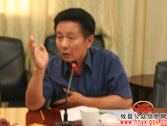 省人大常委会办公厅吴志平一行来攸县考察专项工作