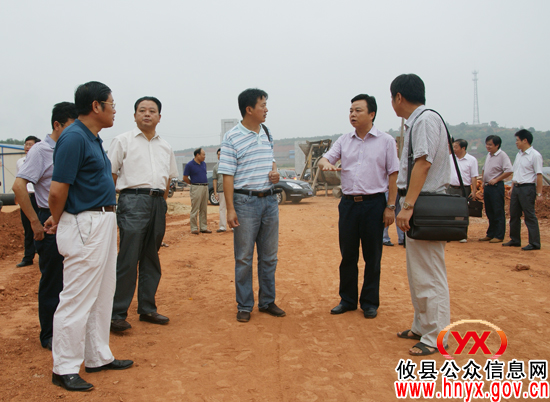 胡湘之在攸州工业园调研时强调园区发展要“三个三”