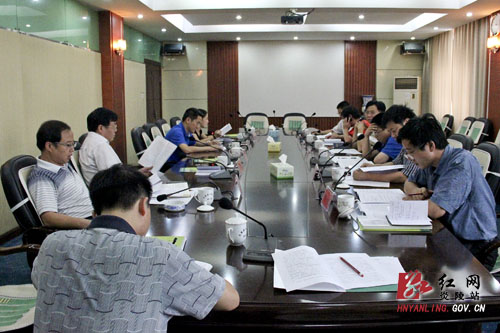 省政府办公厅副巡视员魏仁忠来炎督查工作